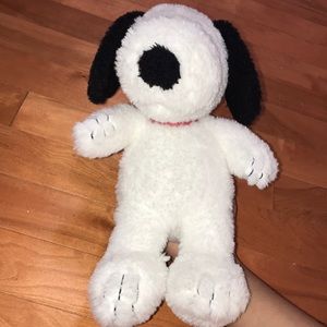 Snoopy Plush, White